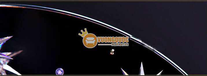 Đèn ốp trần pha lê thiết kế trăng sao cực đẹp CM103-13